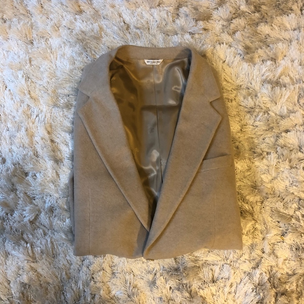 100% Pure Cashmere Short Length Overcoat
